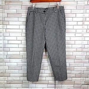Hilary Radley women's printed capris dress pants Size 4